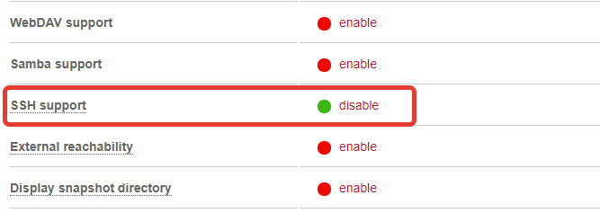 Backup manager Enable Samba access on Hetzner storage box